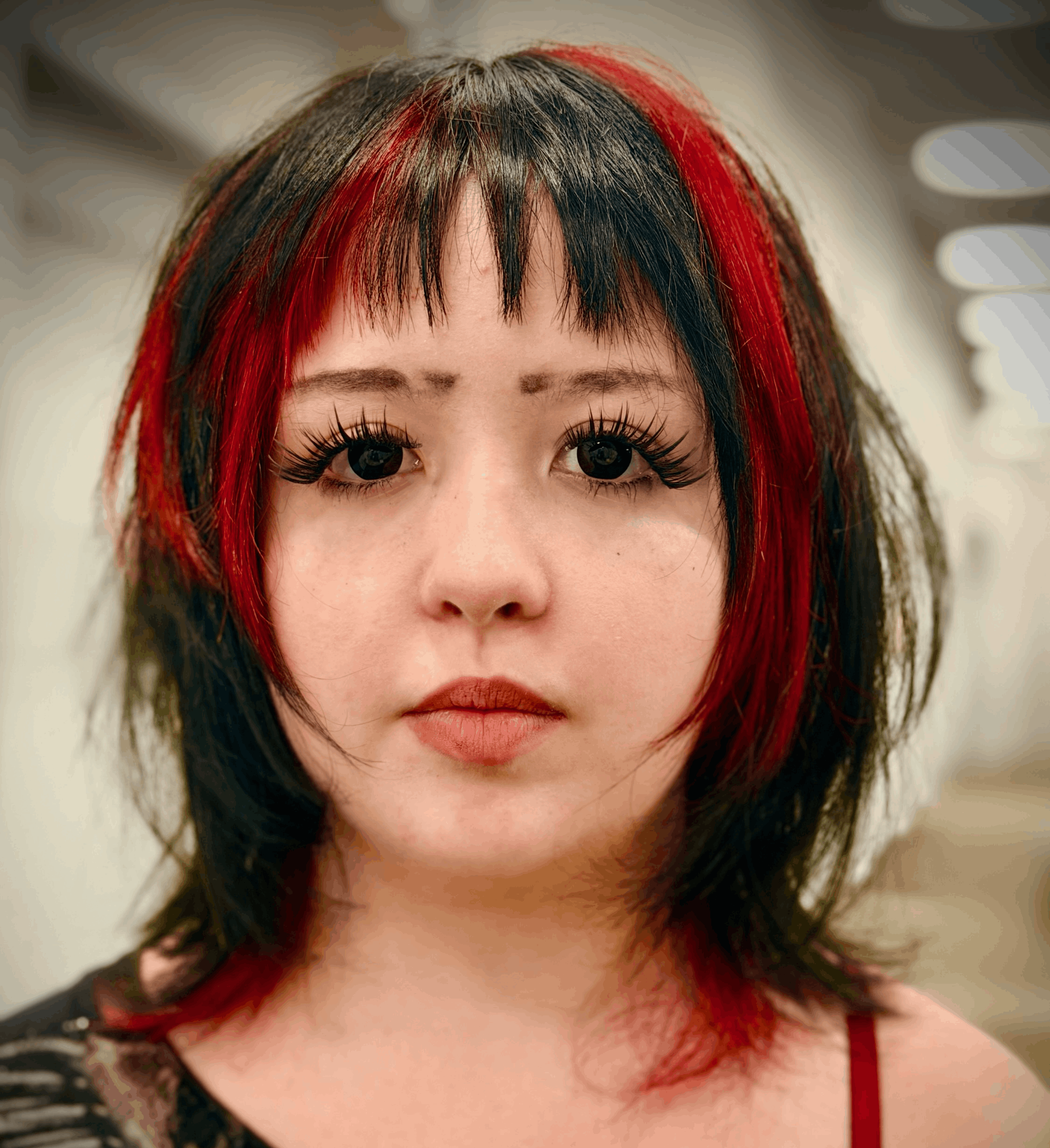 Textured red hair by Sonias