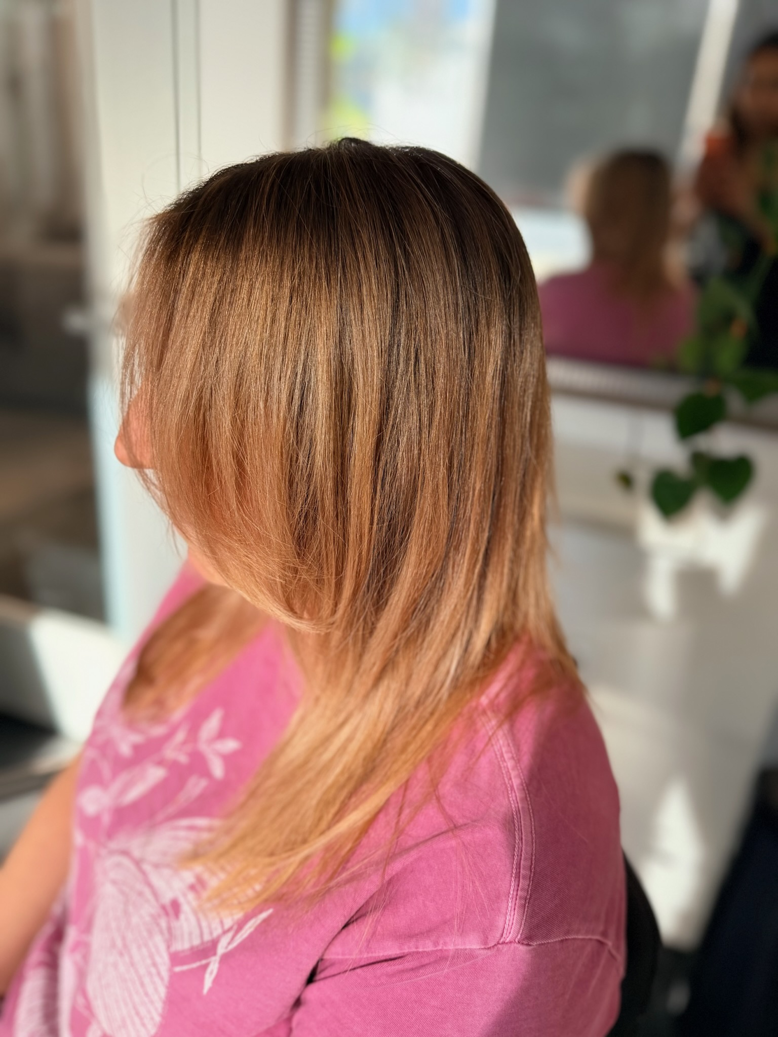 Copper brunette waves by Sonias